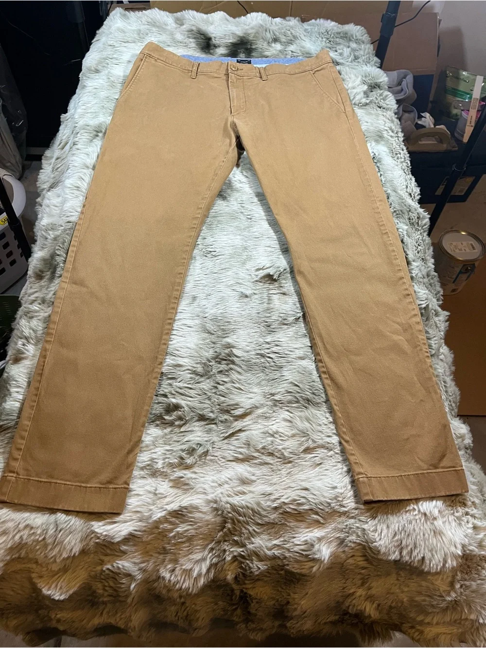 J. Crew Men's Tan Chino Pants